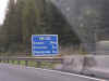 Auf der Autobahn Richtung Brenner/Sdtirol