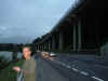 Thomas an der Autobahn in Sdtirol