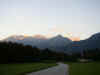 Sonnenuntergang bei Salzburg